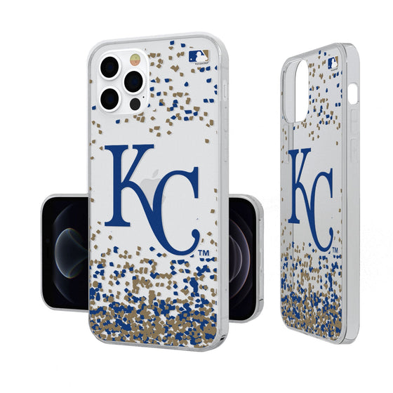 Kansas City Royals Confetti Clear Case - 757 Sports Collectibles