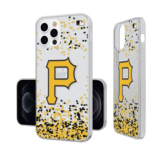 Pittsburgh Pirates Confetti Clear Case - 757 Sports Collectibles