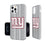 New York Giants Blackletter Clear Case - 757 Sports Collectibles