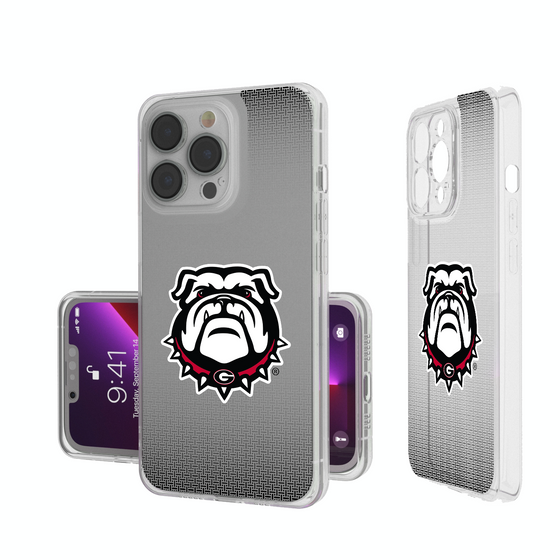 Georgia Bulldogs Linen Clear Phone Case-0