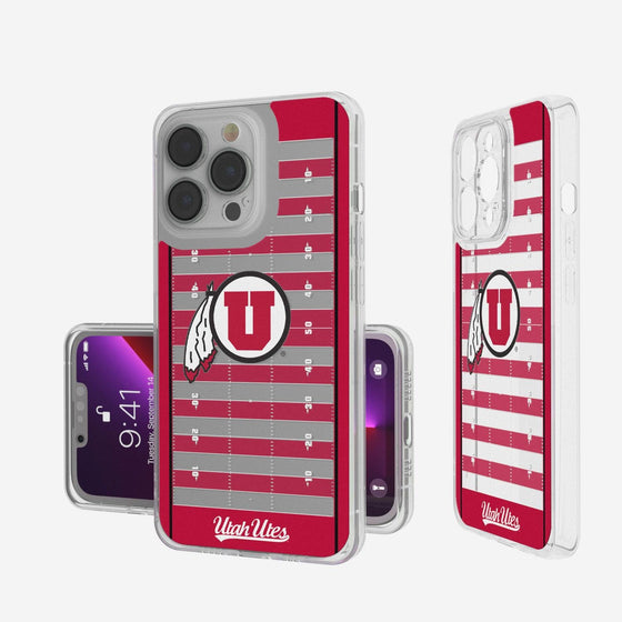 Utah Utes Football Field Clear Case-0