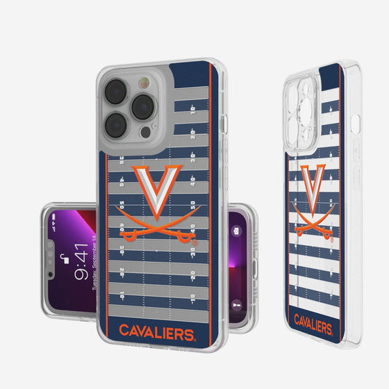 Virginia Cavaliers Football Field Clear Case-0