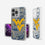 West Virginia Mountaineers Paisley Clear Case-0