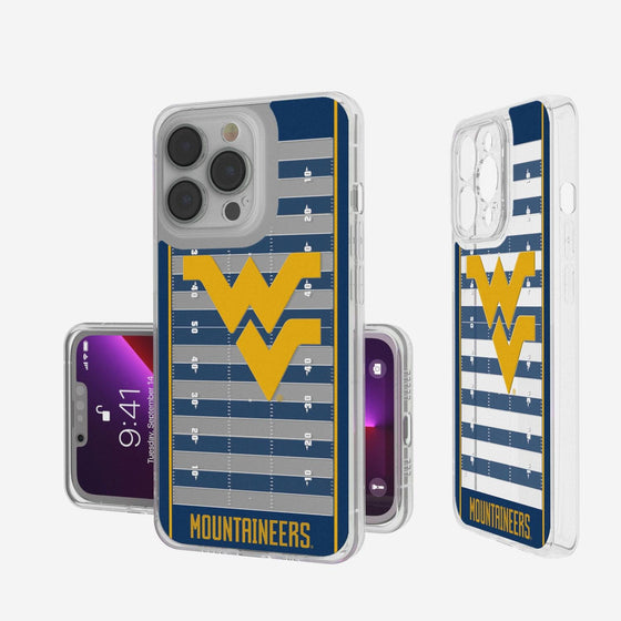 West Virginia Mountaineers Football Field Clear Case-0