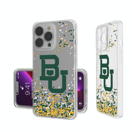 Baylor Bears Confetti Clear Case-0