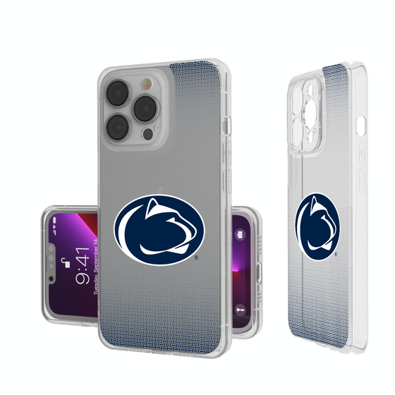 Penn State Nittany Lions Linen Clear Phone Case-0