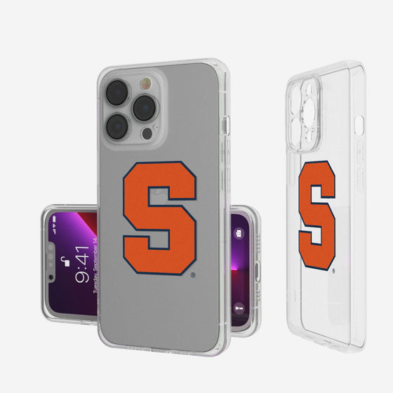 Syracuse Orange Insignia Clear Case-0