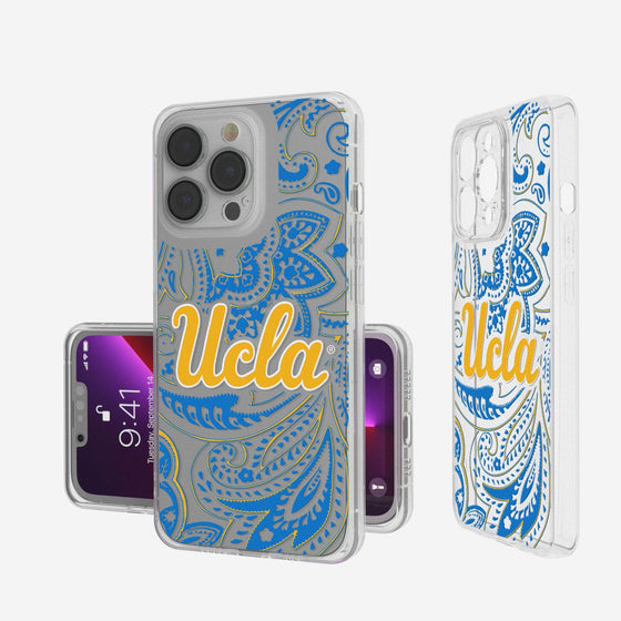 UCLA Bruins Paisley Clear Case-0