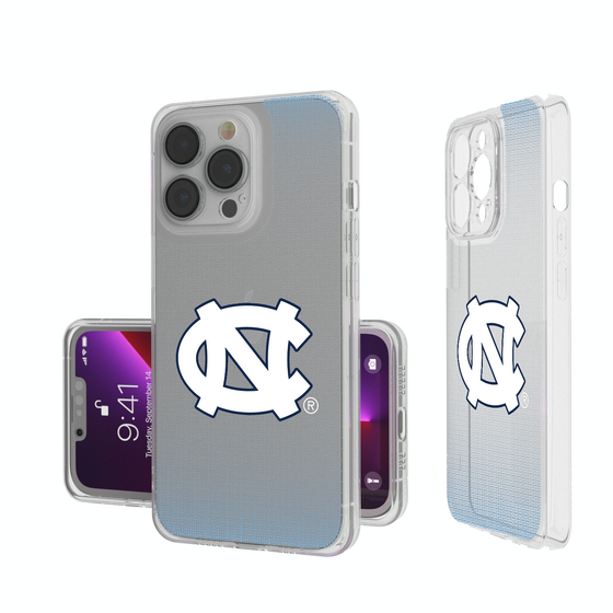 North Carolina Tar Heels Linen Clear Phone Case-0