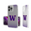 Washington Huskies Linen Clear Phone Case-0