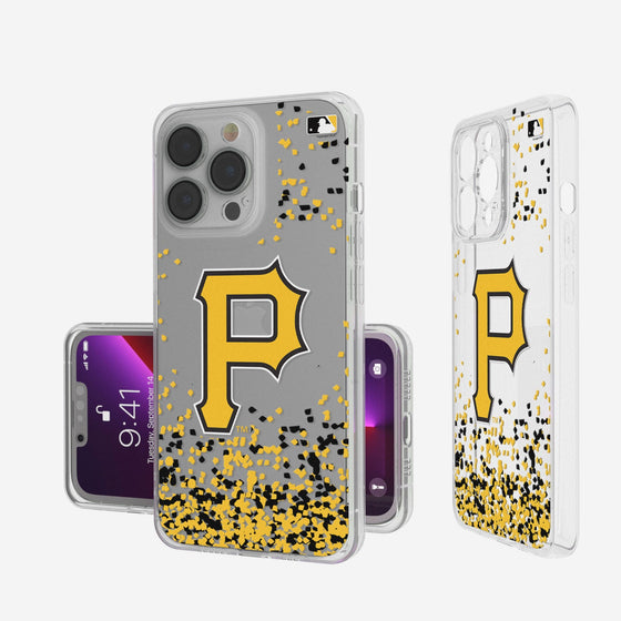 Pittsburgh Pirates Confetti Clear Case - 757 Sports Collectibles