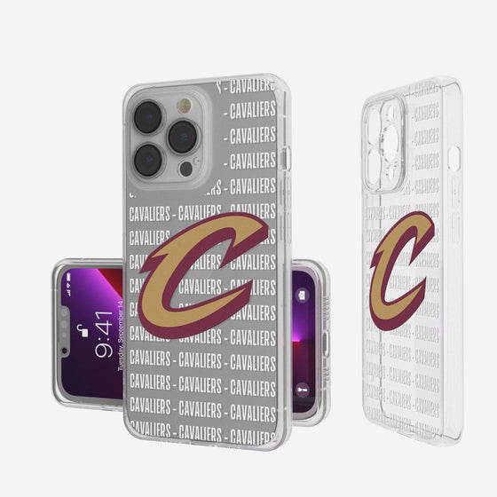 Cleveland Cavaliers Blackletter Clear Case-0