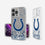 Indianapolis Colts Confetti Clear Case - 757 Sports Collectibles