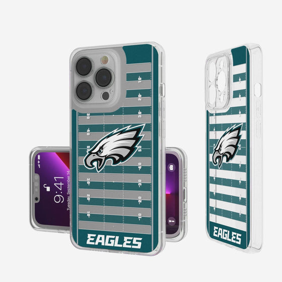 Philadelphia Eagles Football Field Clear Case-0