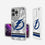 Tampa Bay Lightning Ice Stripe Clear Case-0