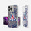 Arizona Wildcats Paisley Clear Case-0