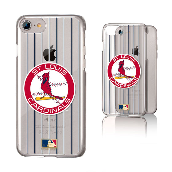 St Louis Cardinals 1966-1997 - Cooperstown Collection Pinstripe Clear Case - 757 Sports Collectibles