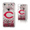 Cincinnati Reds Confetti Clear Case - 757 Sports Collectibles