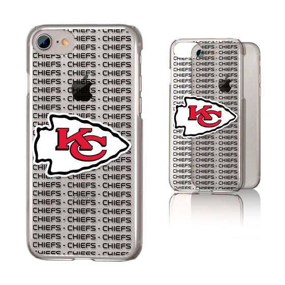 Kansas City Chiefs Blackletter Clear Case - 757 Sports Collectibles