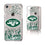 New York Jets Confetti Clear Case - 757 Sports Collectibles