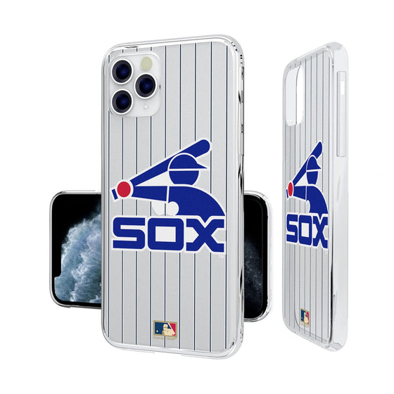 Chicago White Sox 1976-1981 - Cooperstown Collection Pinstripe Clear Case - 757 Sports Collectibles