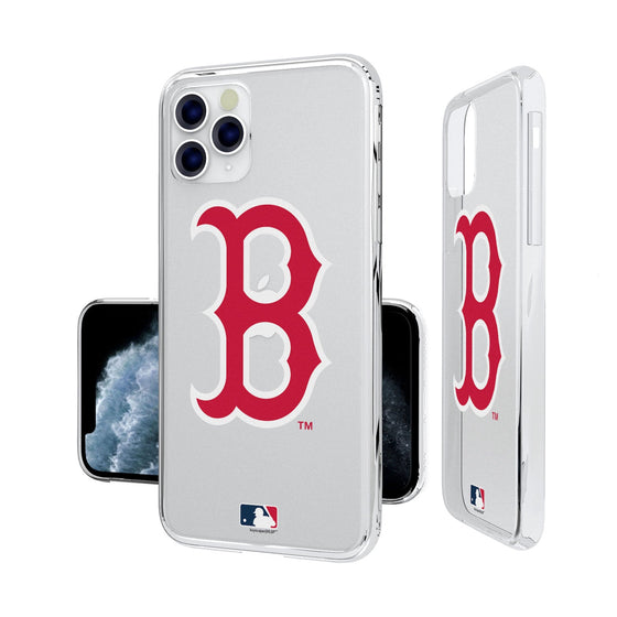 Boston Red Sox Insignia Clear Case - 757 Sports Collectibles