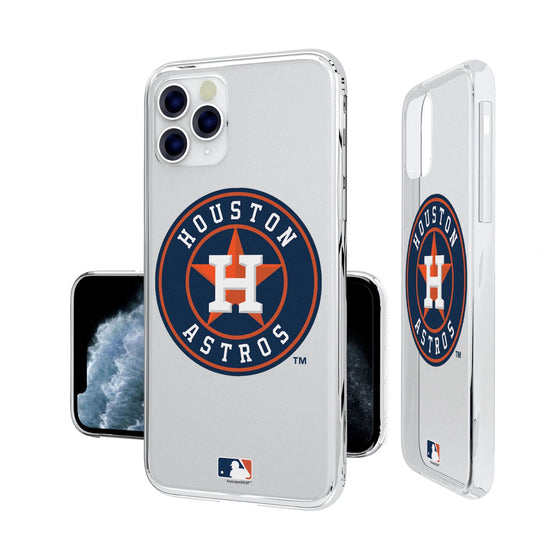 Houston Astros Insignia Clear Case - 757 Sports Collectibles