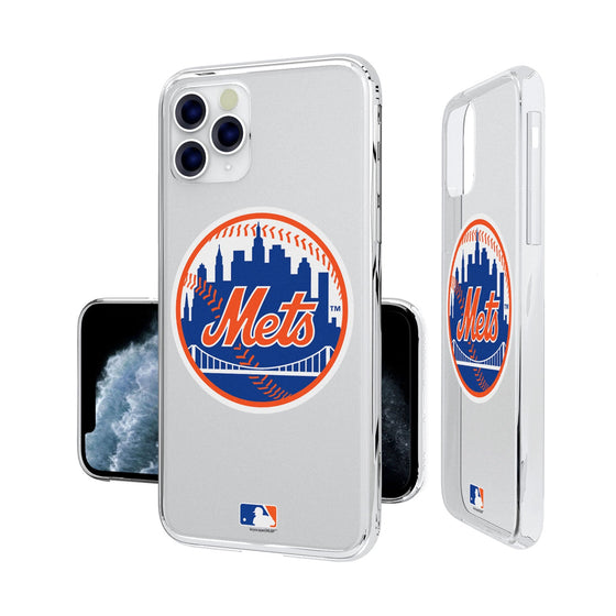 New York Mets Insignia Clear Case - 757 Sports Collectibles