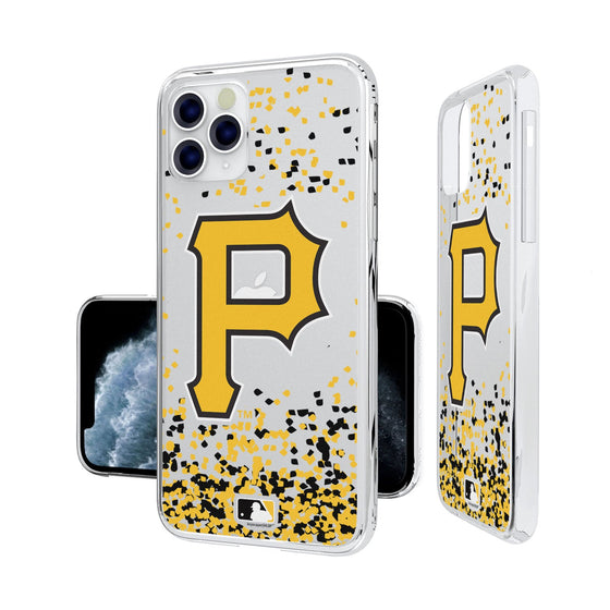 Pittsburgh Pirates Confetti Clear Case - 757 Sports Collectibles