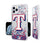 Texas Rangers Confetti Clear Case - 757 Sports Collectibles