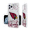 Arizona Cardinals Confetti Clear Case - 757 Sports Collectibles