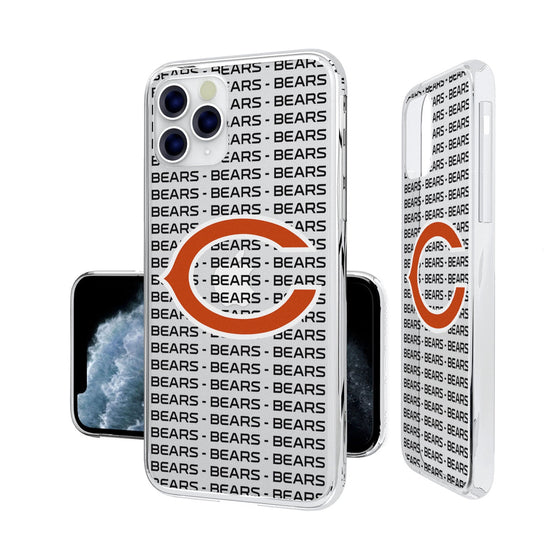 Chicago Bears Blackletter Clear Case - 757 Sports Collectibles