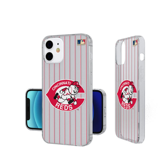 Cincinnati Reds 1978-1992 - Cooperstown Collection Pinstripe Clear Case - 757 Sports Collectibles