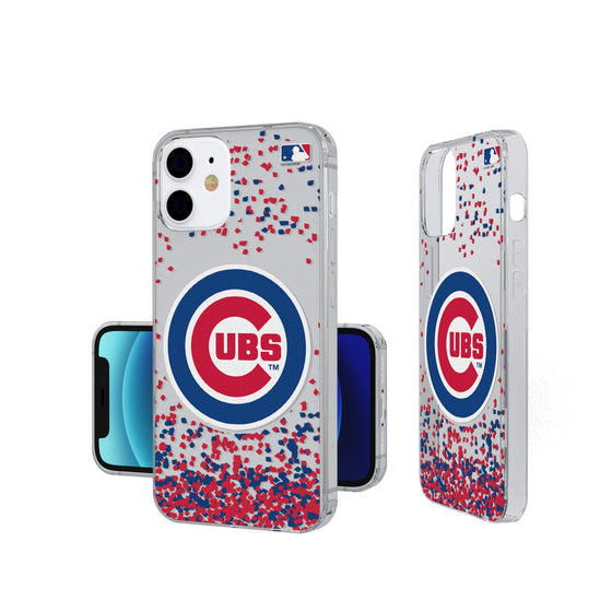 Chicago Cubs Confetti Clear Case - 757 Sports Collectibles