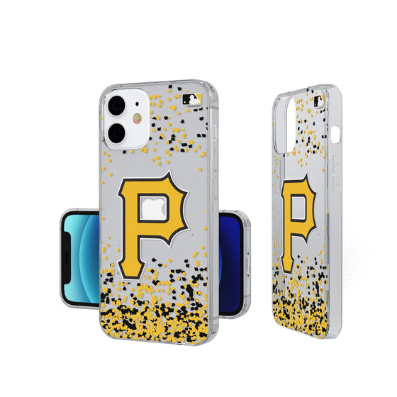 Pittsburgh Pirates Confetti Clear Case - 757 Sports Collectibles