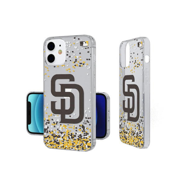 San Diego Padres Confetti Clear Case - 757 Sports Collectibles