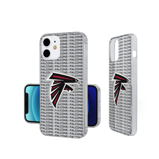 Atlanta Falcons Blackletter Clear Case - 757 Sports Collectibles