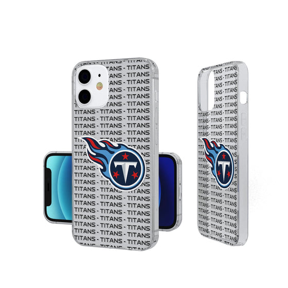 Tennessee Titans Blackletter Clear Case - 757 Sports Collectibles