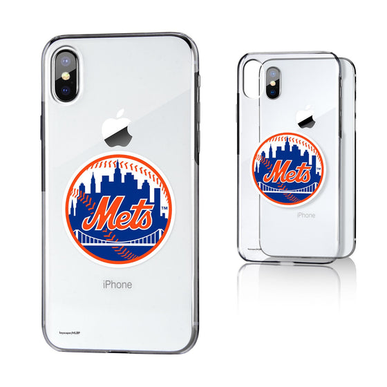 New York Mets Insignia Clear Case - 757 Sports Collectibles