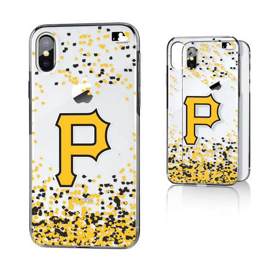 Pittsburgh Pirates Confetti Clear Case - 757 Sports Collectibles