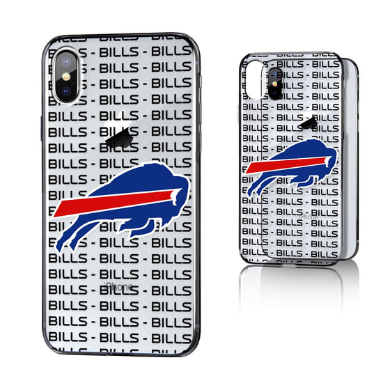 Buffalo Bills Blackletter Clear Case - 757 Sports Collectibles