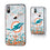 Miami Dolphins Confetti Clear Case - 757 Sports Collectibles