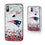 New England Patriots Confetti Clear Case - 757 Sports Collectibles