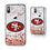 San Francisco 49ers Confetti Clear Case - 757 Sports Collectibles