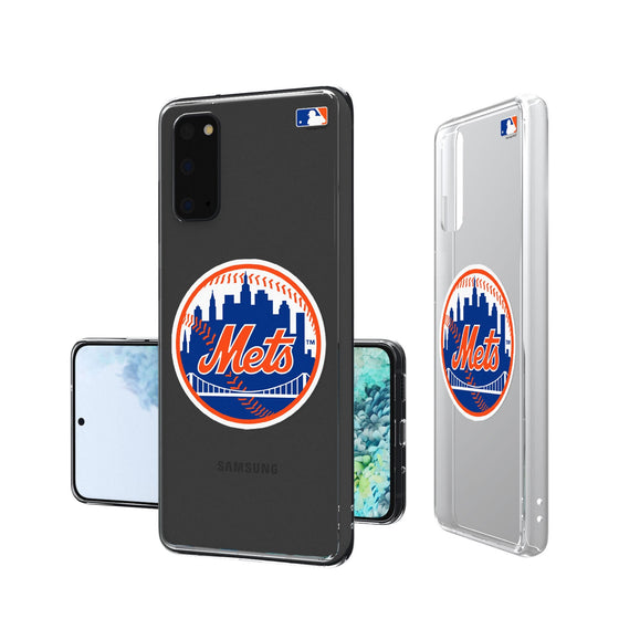 New York Mets Insignia Clear Case - 757 Sports Collectibles