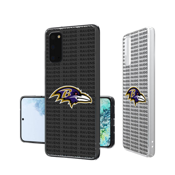 Baltimore Ravens Blackletter Clear Case - 757 Sports Collectibles