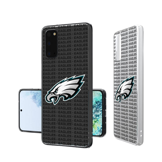 Philadelphia Eagles Blackletter Clear Case - 757 Sports Collectibles