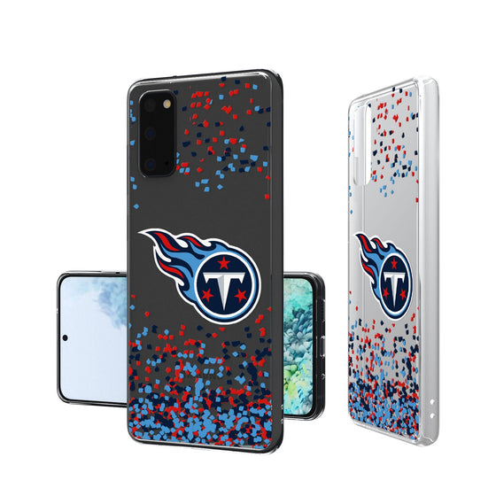 Tennessee Titans Confetti Clear Case - 757 Sports Collectibles