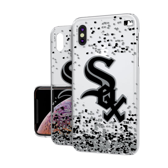 Chicago White Sox Confetti Clear Case - 757 Sports Collectibles