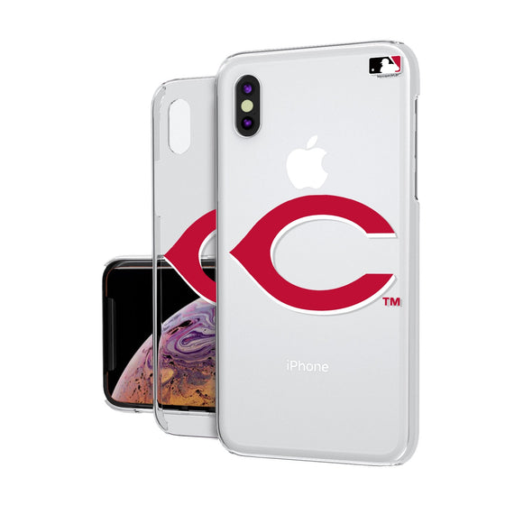 Cincinnati Reds Insignia Clear Case - 757 Sports Collectibles